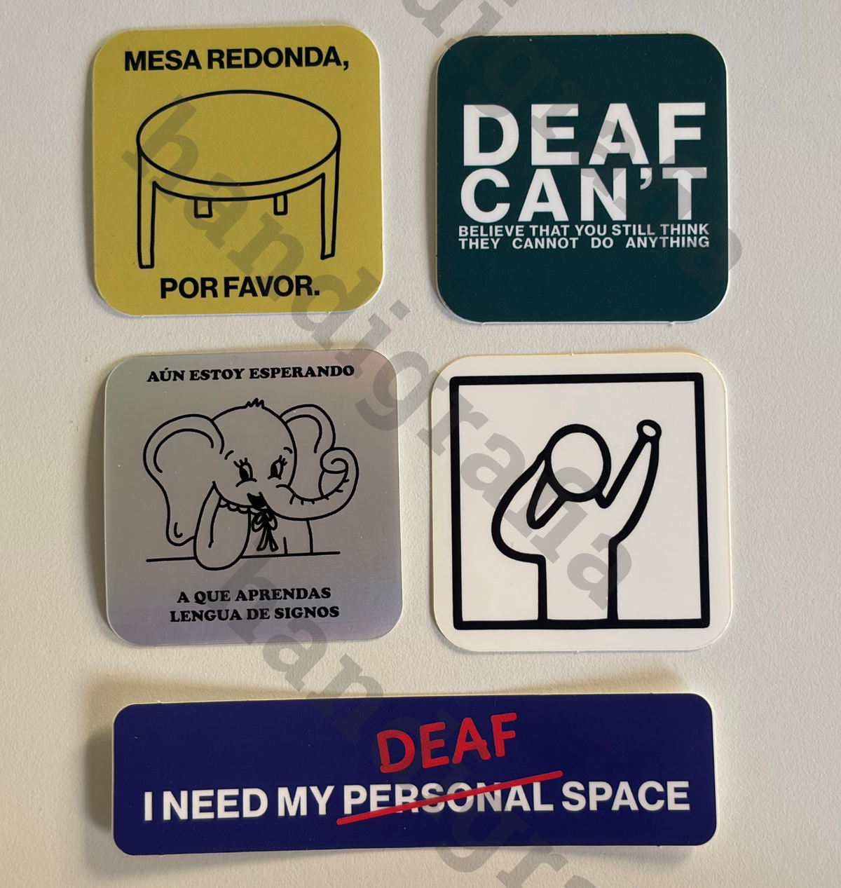 Pack de pegatinas